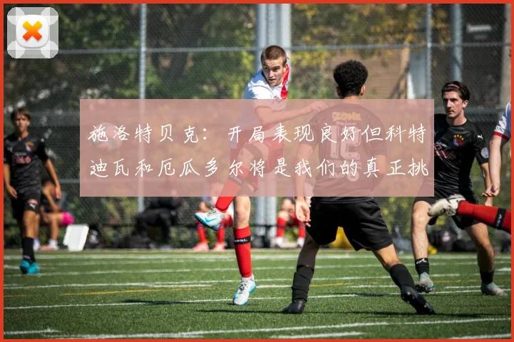 施洛特贝克：开局表现良好但科特迪瓦和厄瓜多尔将是我们的真正挑战